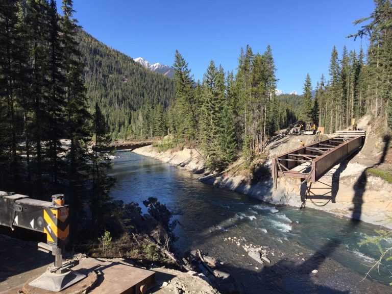 Palliser Bridge Installation, East Kootenay Region, BC