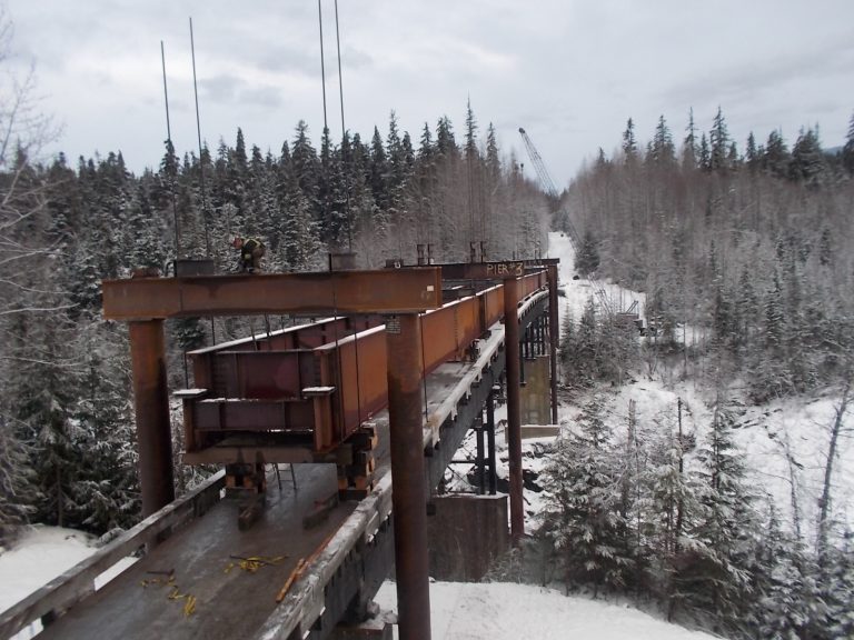 Nass River Bridge, Nass Camp, BC